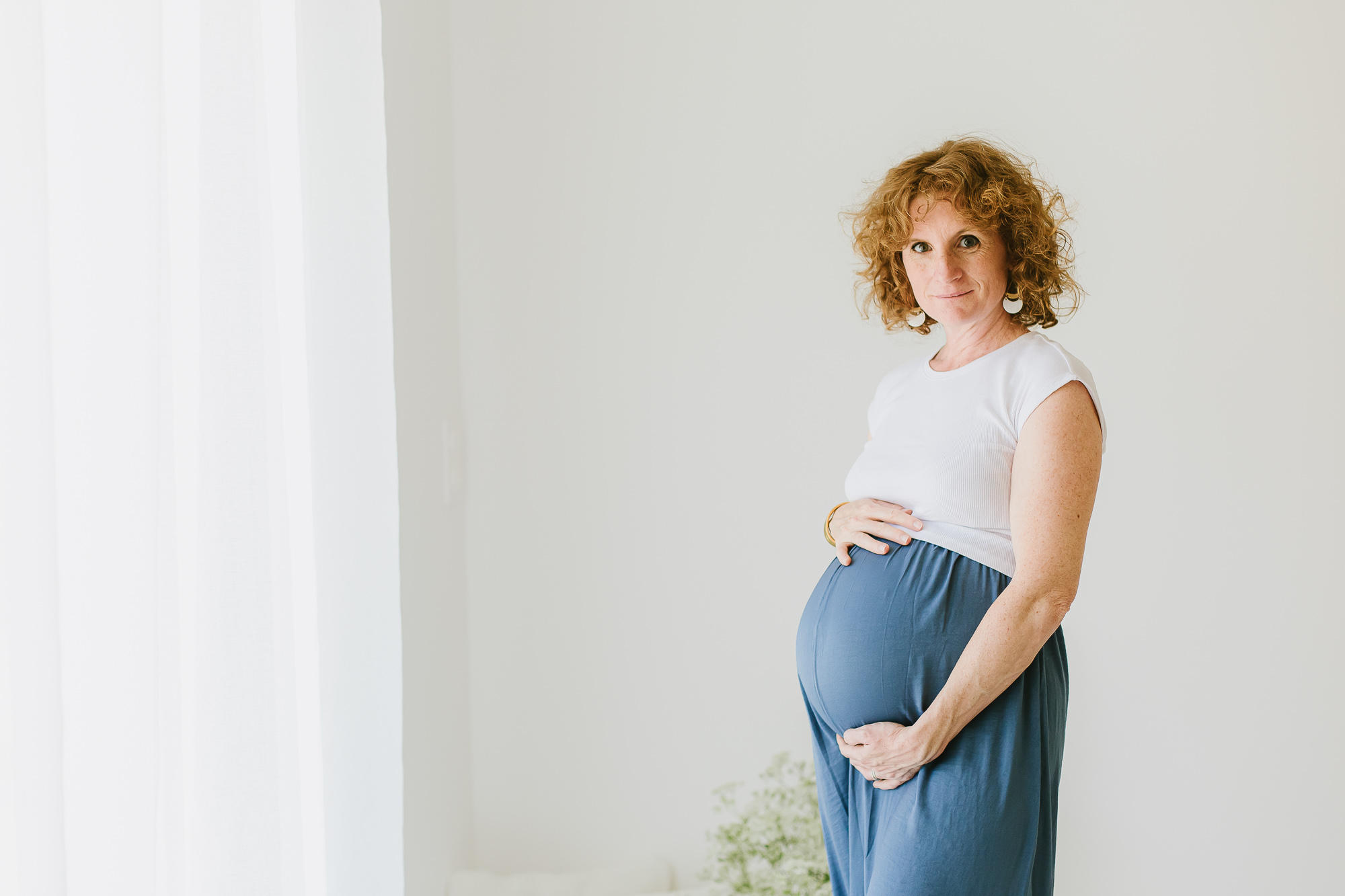 Séance grossesse : seule ou en famille ?